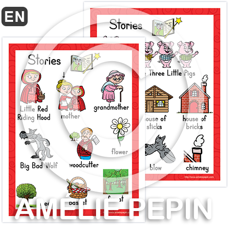 Stories and Tales - 3 posters